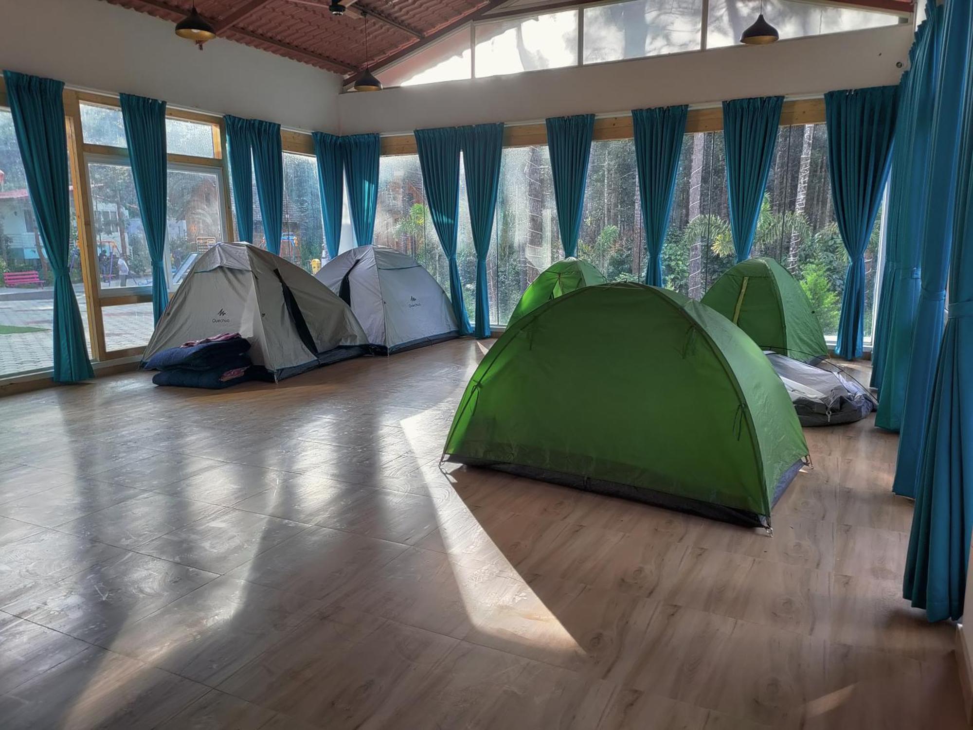 Ecstasy Tent Stay With Swimming Pool & Common Washroom Chikmagalūr エクステリア 写真