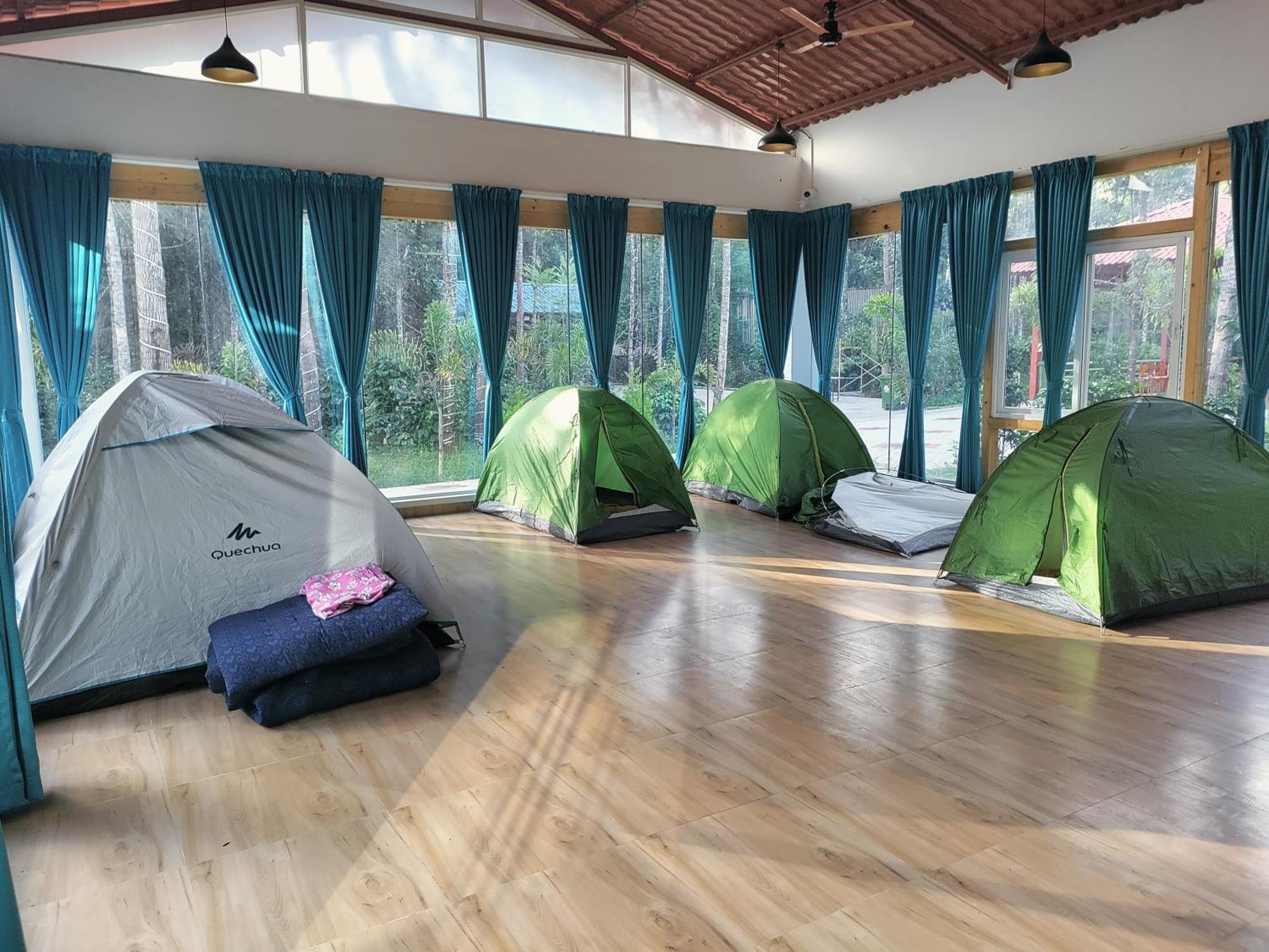 Ecstasy Tent Stay With Swimming Pool & Common Washroom Chikmagalūr エクステリア 写真