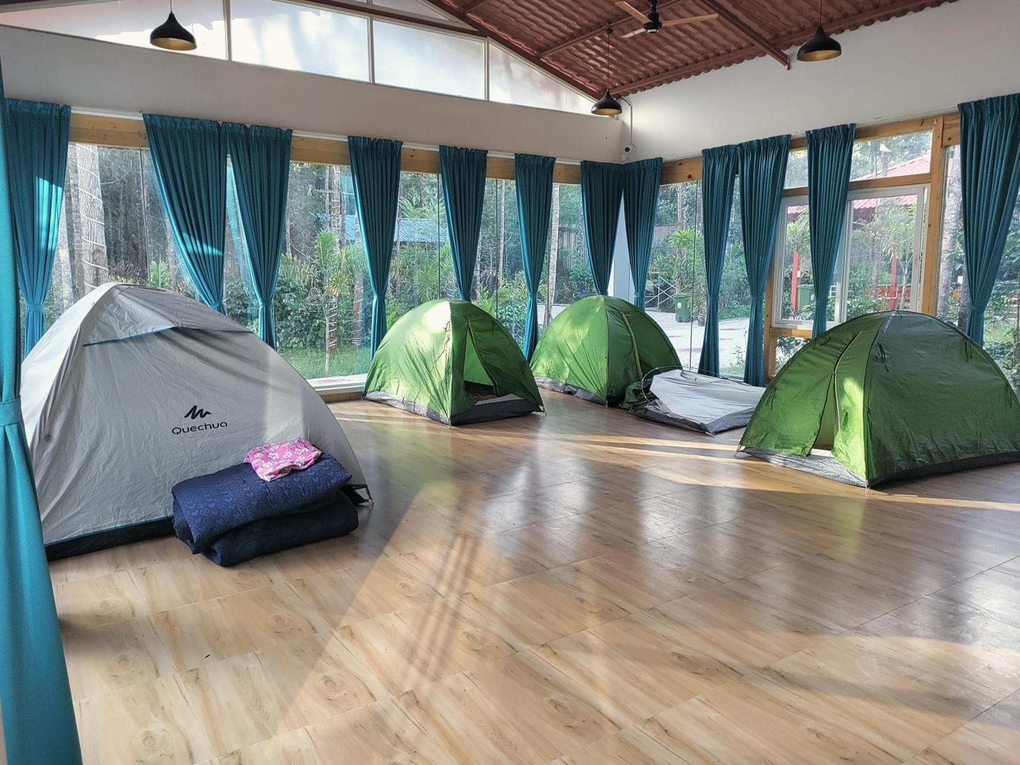 Ecstasy Tent Stay With Swimming Pool & Common Washroom Chikmagalūr エクステリア 写真