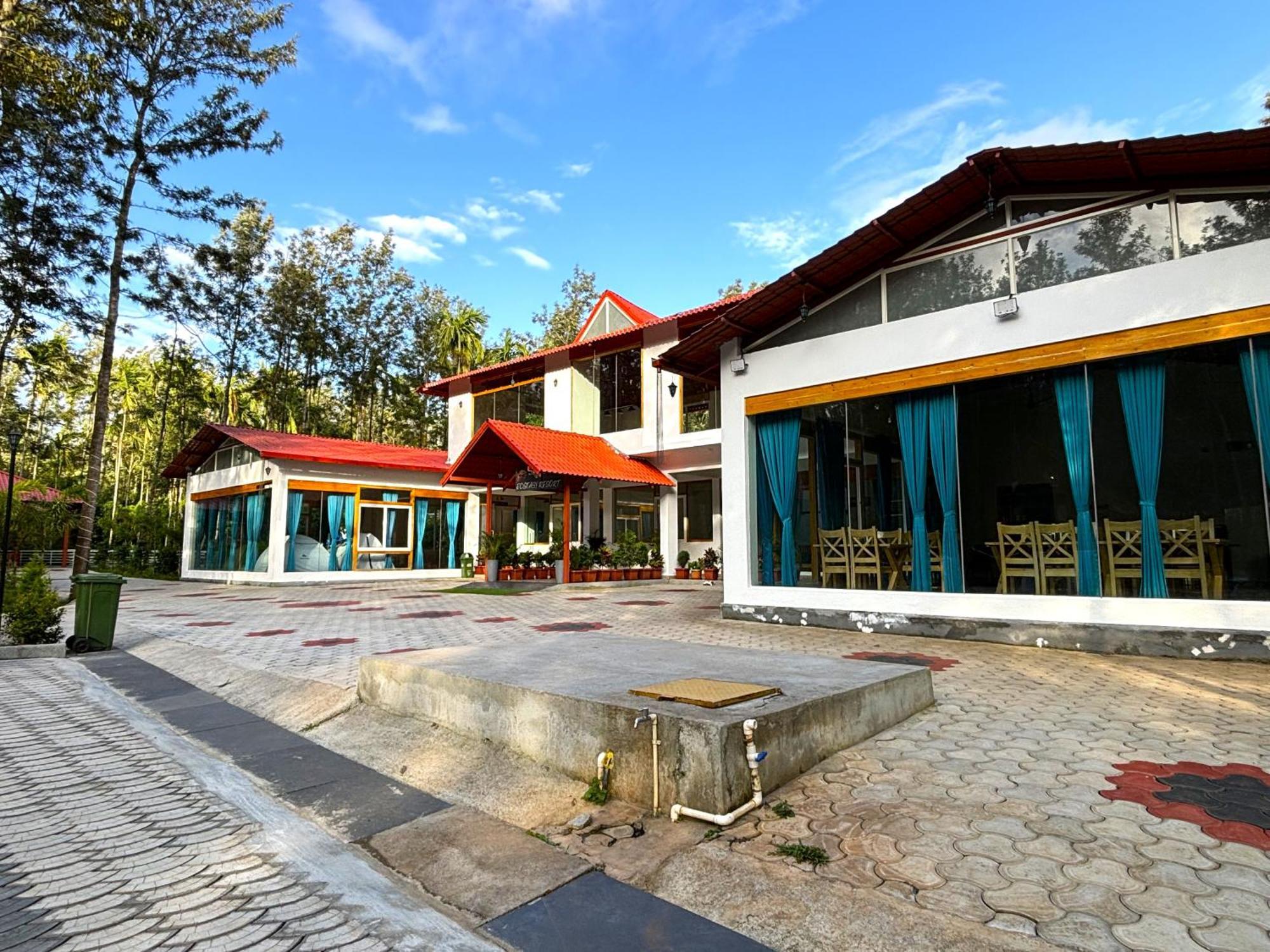 Ecstasy Tent Stay With Swimming Pool & Common Washroom Chikmagalūr エクステリア 写真